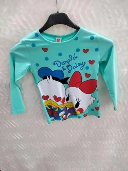 Bluzeczka dla dziewczynki z kaczorem donaldem i daisy